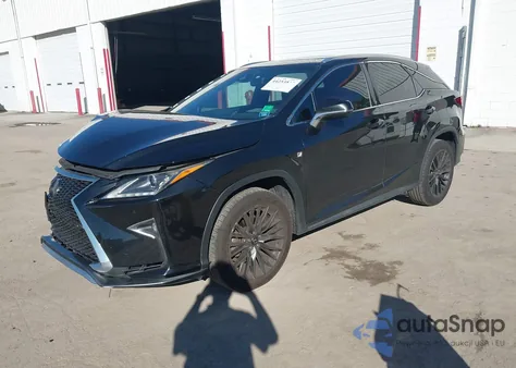 2016 Lexus Rx 350 F Sport z USA, uszkodzony, nr VIN 2T2BZMCA6GC038368